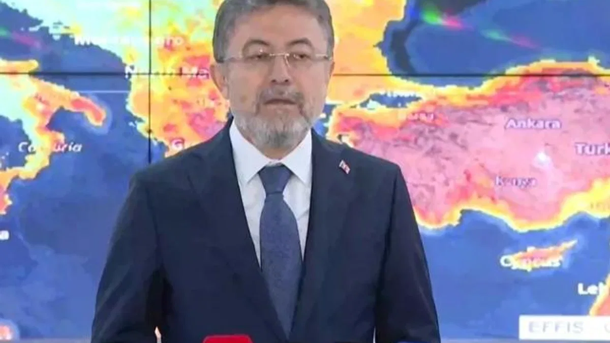 Bakan Yumaklı: Bursa Harmancık hariç 4 ilde 5 yangın kontrol altında