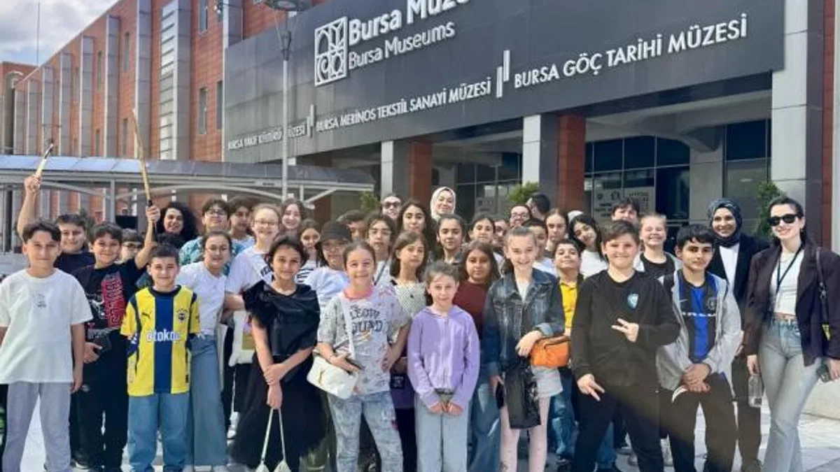 TEGV’li çocuklara Bursa’da kültür dolu armağan