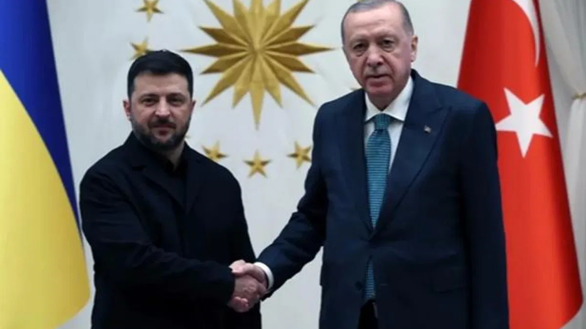 Ukrayna Devlet Başkanı Zelenskiy Beştepe’de