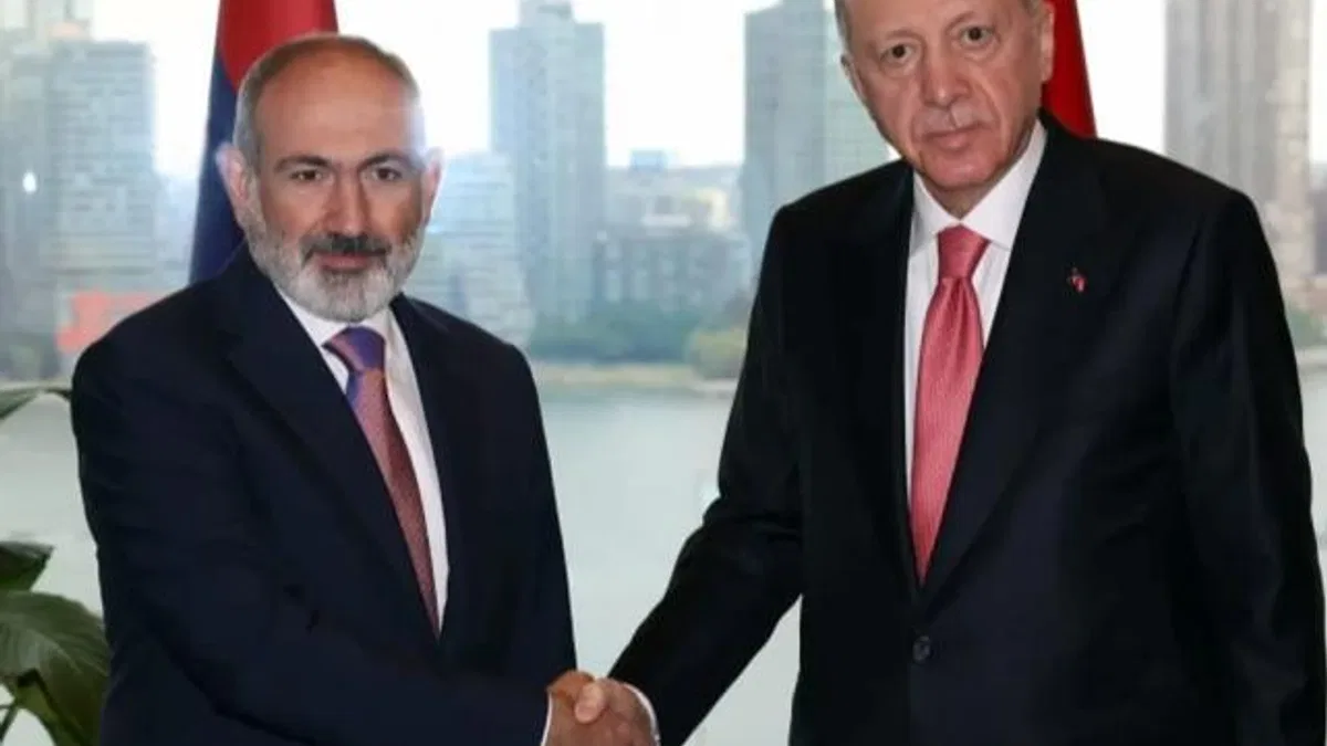 Cumhurbaşkanı Erdoğan, Paşinyan’ı kabul etti