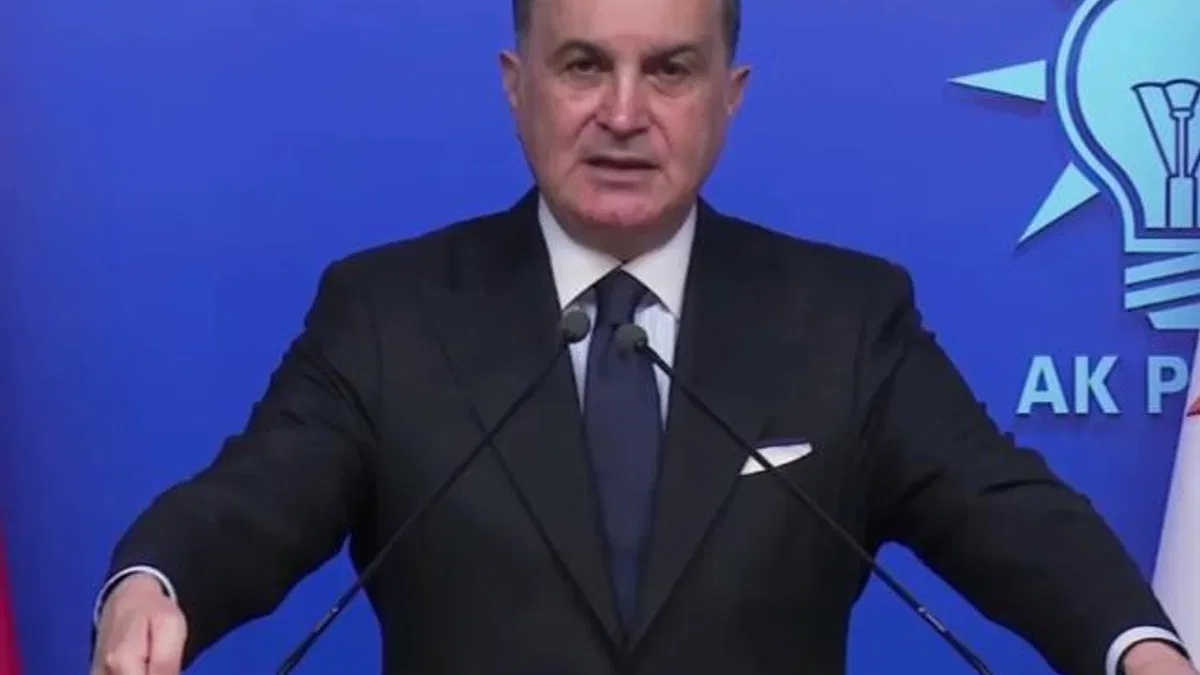 AK Parti Sözcüsü Ömer Çelik’ten,Orta Doğu ve ‘Özel’ yorumu… CHP kendi gündemine hakim değil