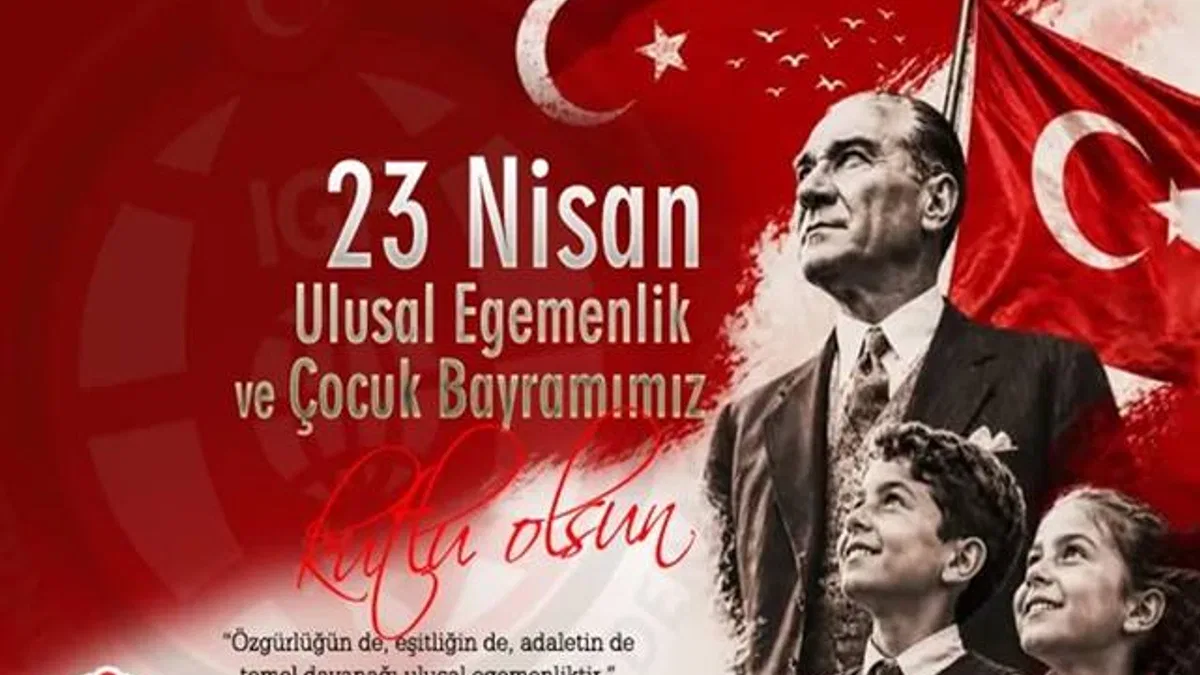 Küçük hanımlar, küçük beyler… Yaşasın 23 Nisan