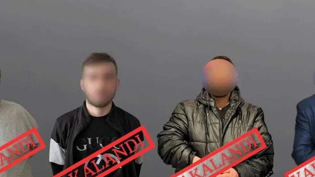 Kırmızı bültenli teröristler yakalandı