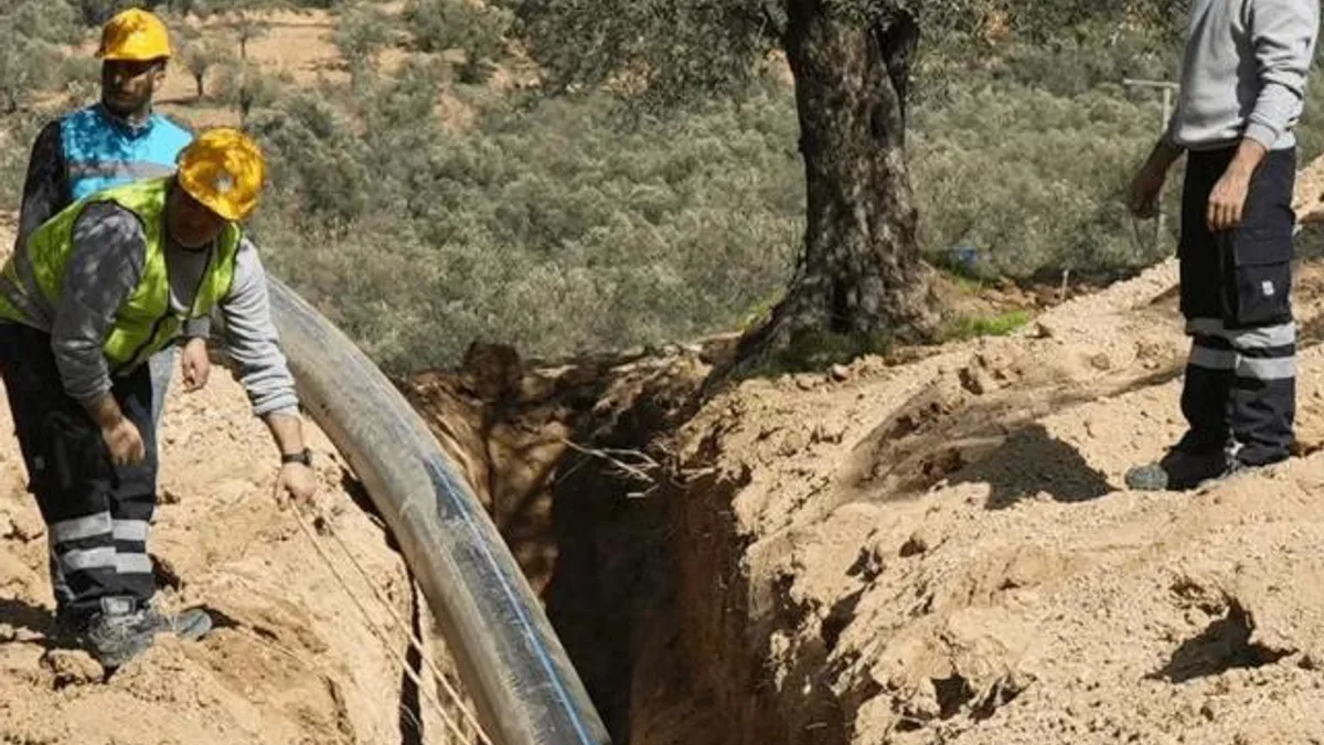 BASKİ’den Gömeç’e yeni içme suyu hattı