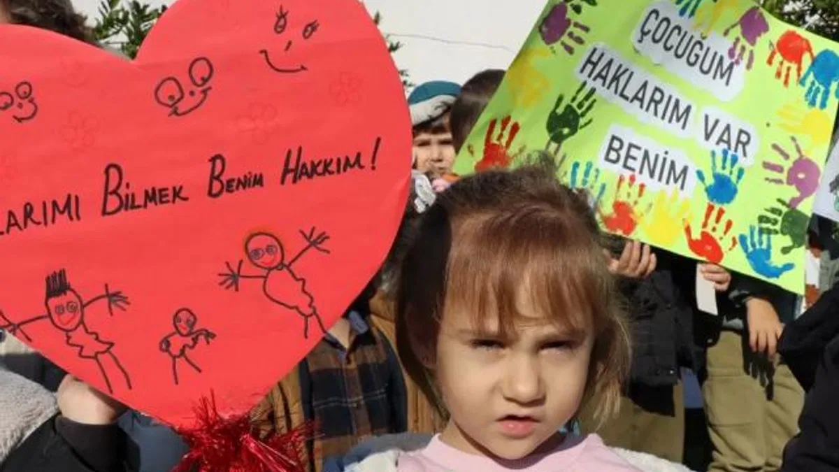 Kocaeli’nde çocuk haklarına dikkat çekildi