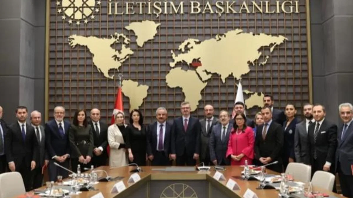 Türkiye Basın Federasyonu’ndan İletişim Başkanlığı’na ziyaret