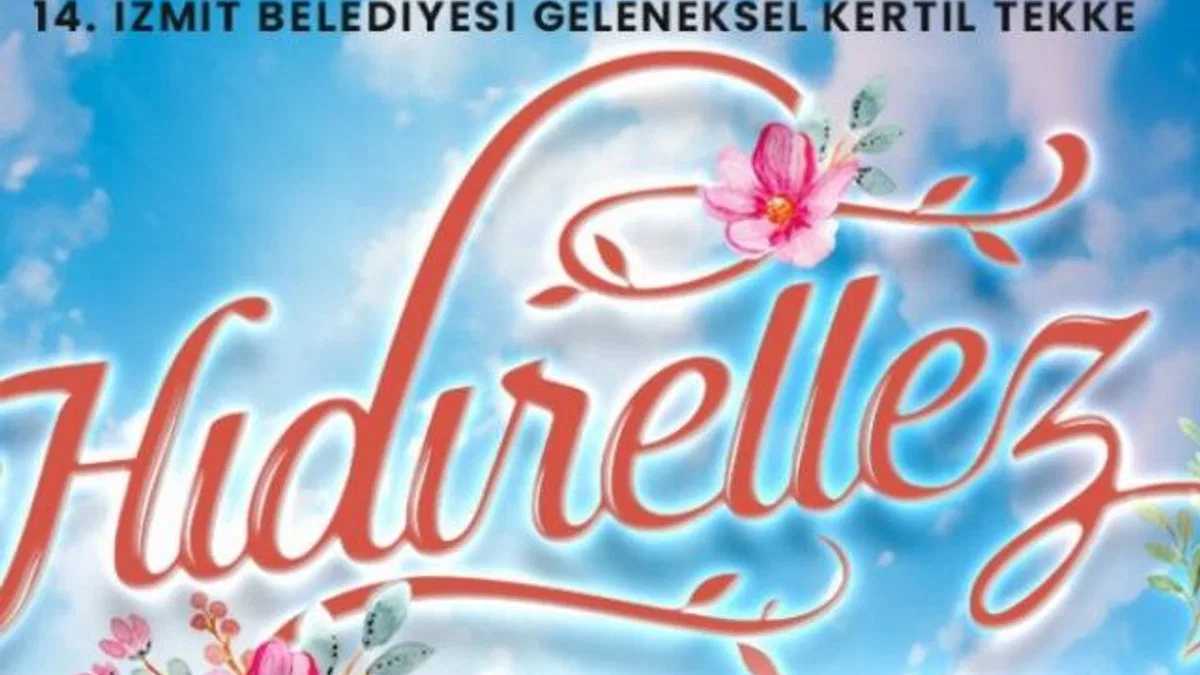 İzmit Belediyesinden Hıdırellez etkinliği