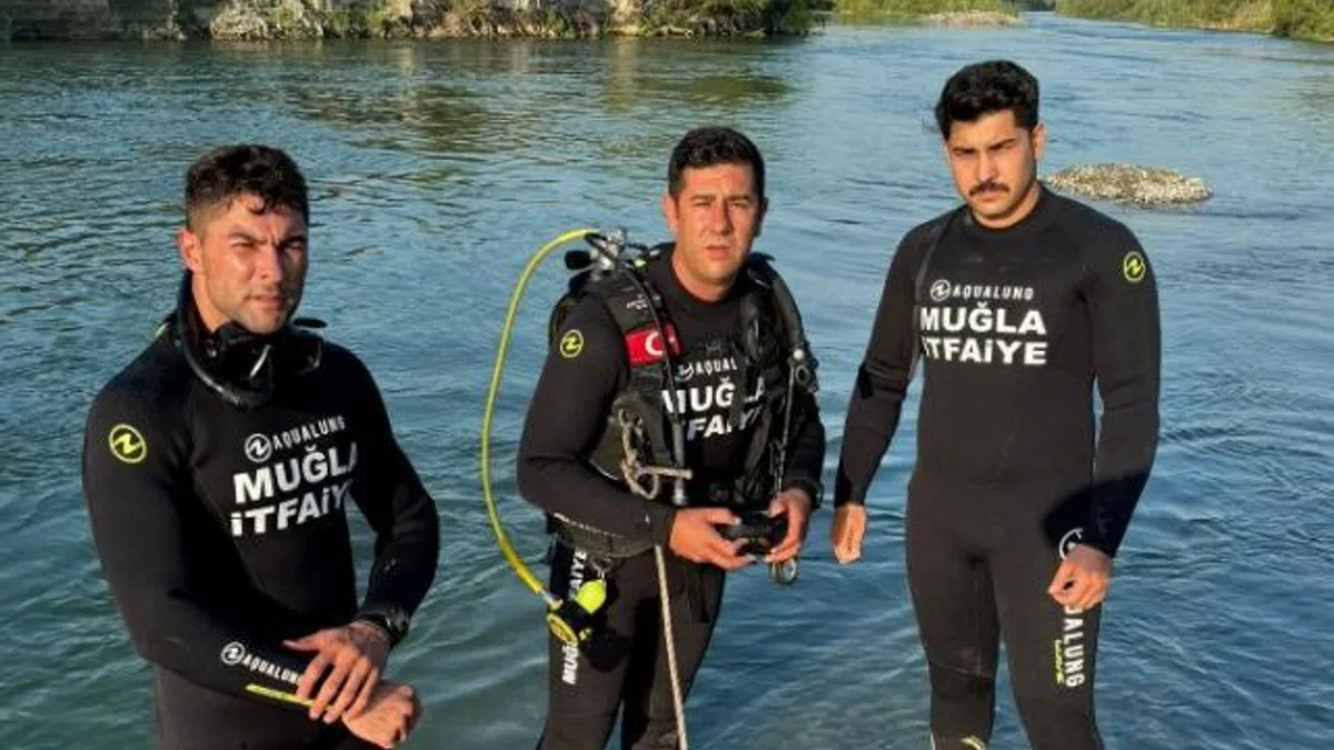 Manisa’da Su Altı Arama Kurtarma Ekibi görev başında
