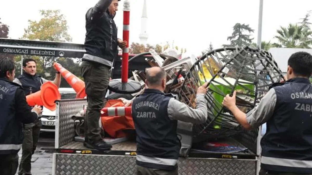 Bursa Osmangazi’de işgallere geçit yok!