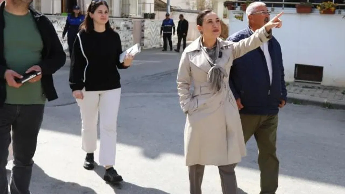 Başkan Filiz Ceritoğlu Sengel’den Zafer Mahallesi turu
