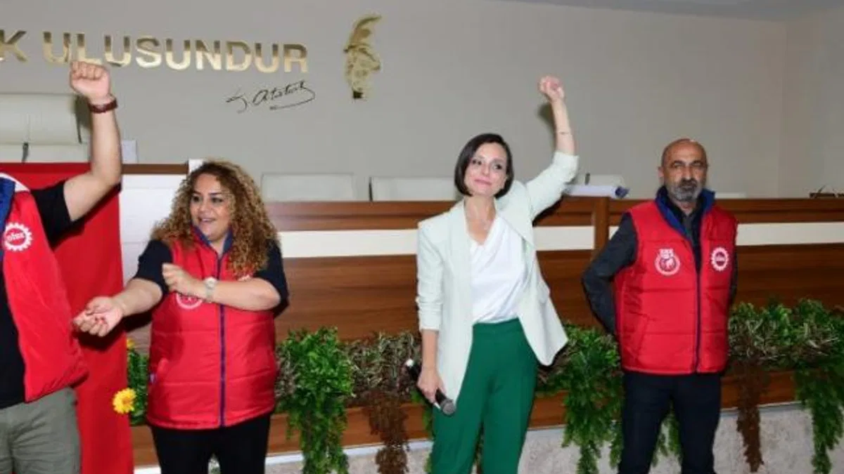 Başkan Kınay: “Bugün salonlarda yarın alanlarda olacağız”