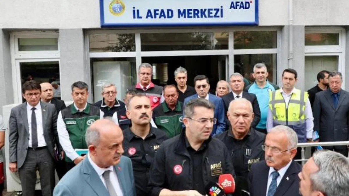 AFAD Başkanı Okay Memiş Ordu’da