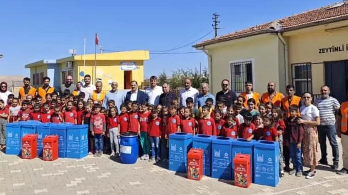 Mardin Yeşilli’de Zeytinli ‘Sıfır Atık Köyü’ oluyor
