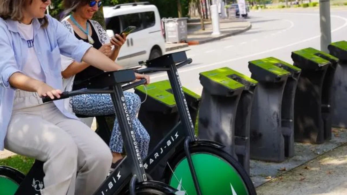 Kocaeli’de 109 bin 73 dakika pedal çevrildi