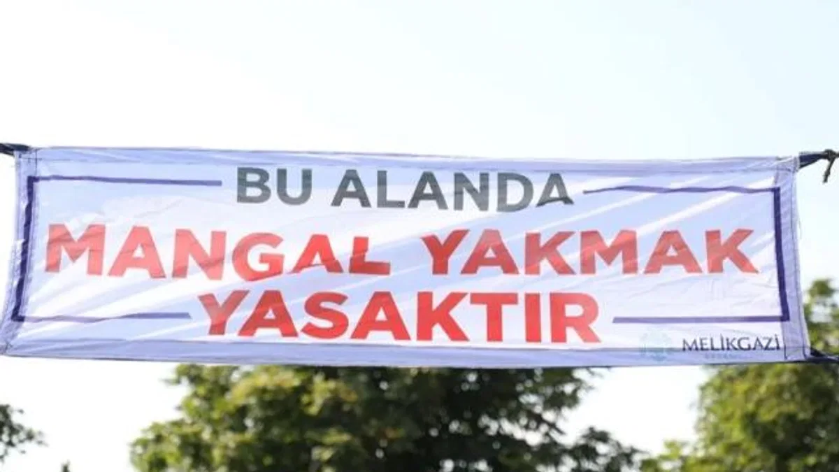Kayseri Melikgazi’den ‘mangal’ önlemi
