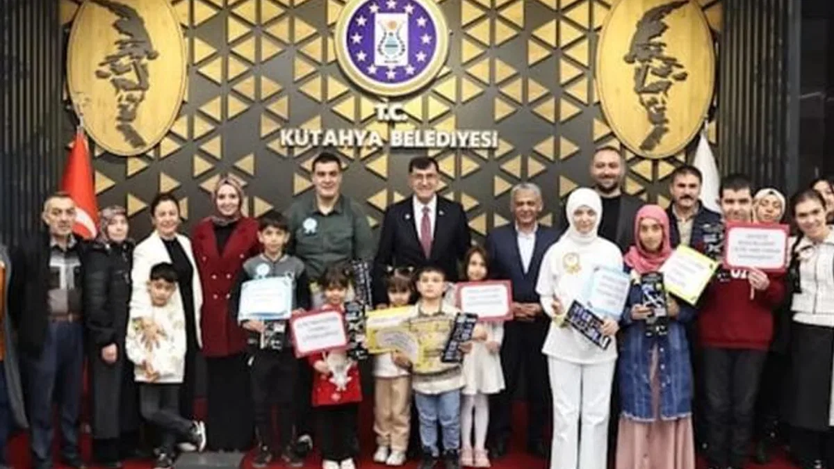 Kütahya’da Başkan Kahveci, özel öğrencileri ağırladı