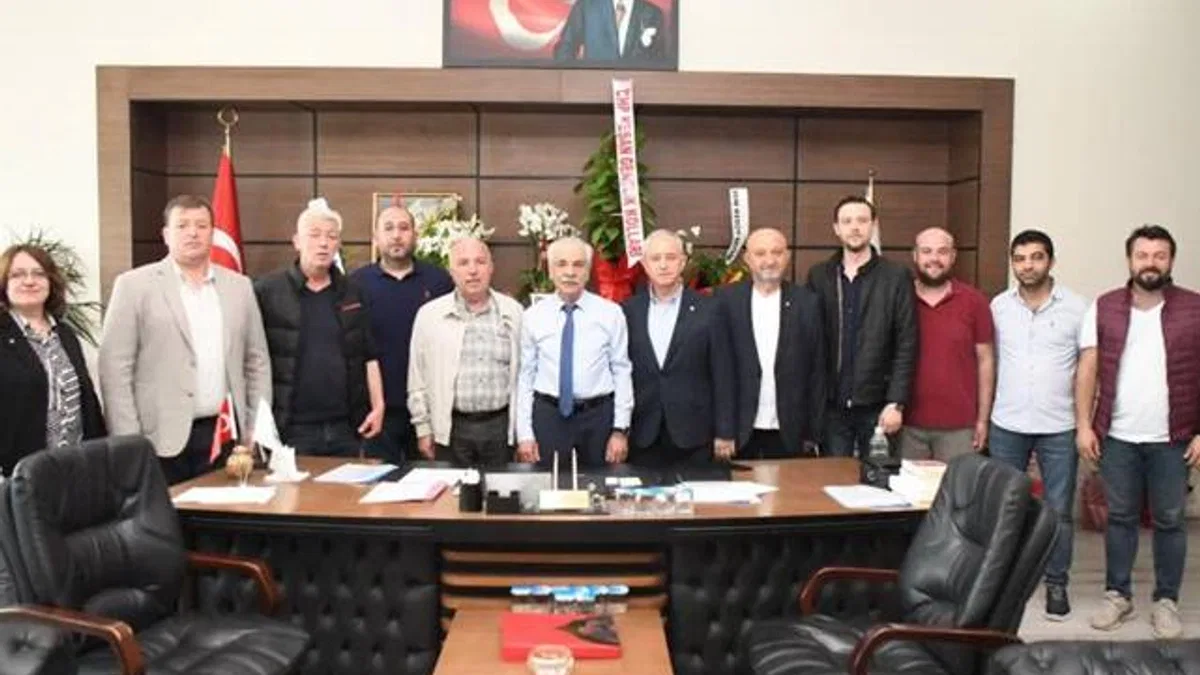 Keşan Ticaret Borsası’ndan Mehmet Özcan’a ziyaret