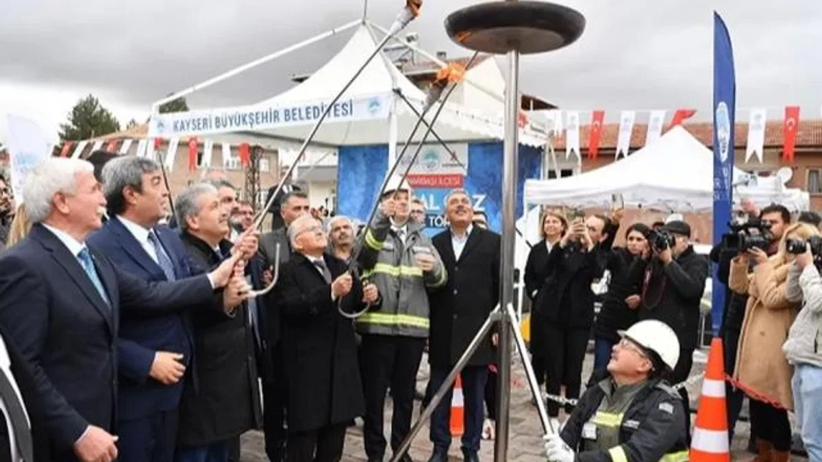 Kayseri Pınarbaşı’nda 60 yıllık rüya gerçekleşti