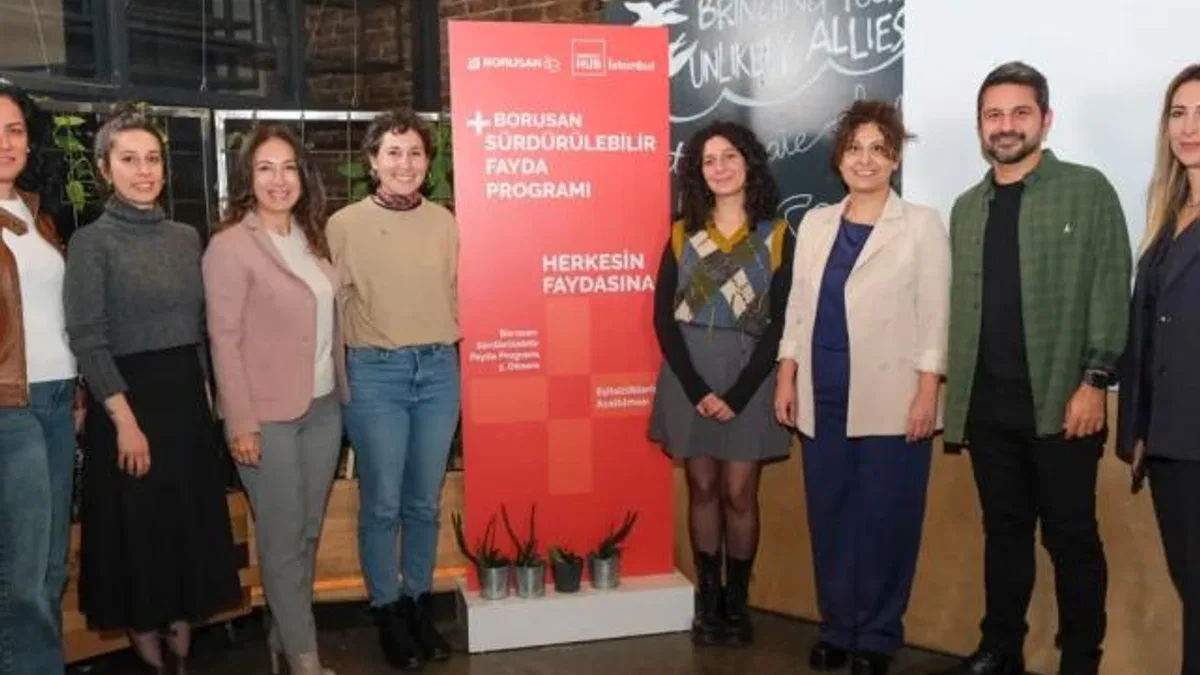 Borusan Sürdürülebilir Fayda’nın yeni dönem projeleri açıklandı