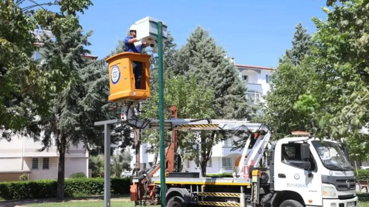 Muğla parklarına kameralı güvenlik ve ücretsiz Wi-Fi