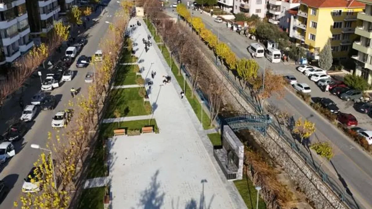 Muğla’da Sağlık Emekçileri Anıtı bölgesine yeni çehre