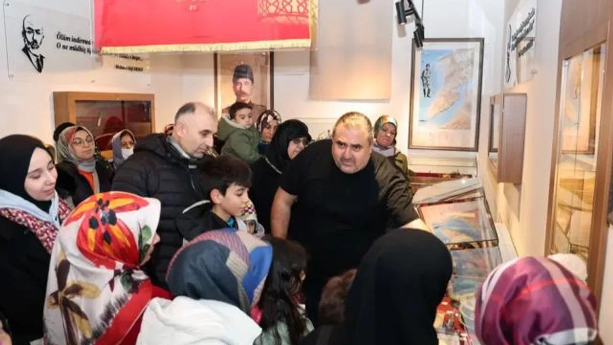 Kayseri Talas’ta Çanakkale Müzesi’ne ziyaretçi akını