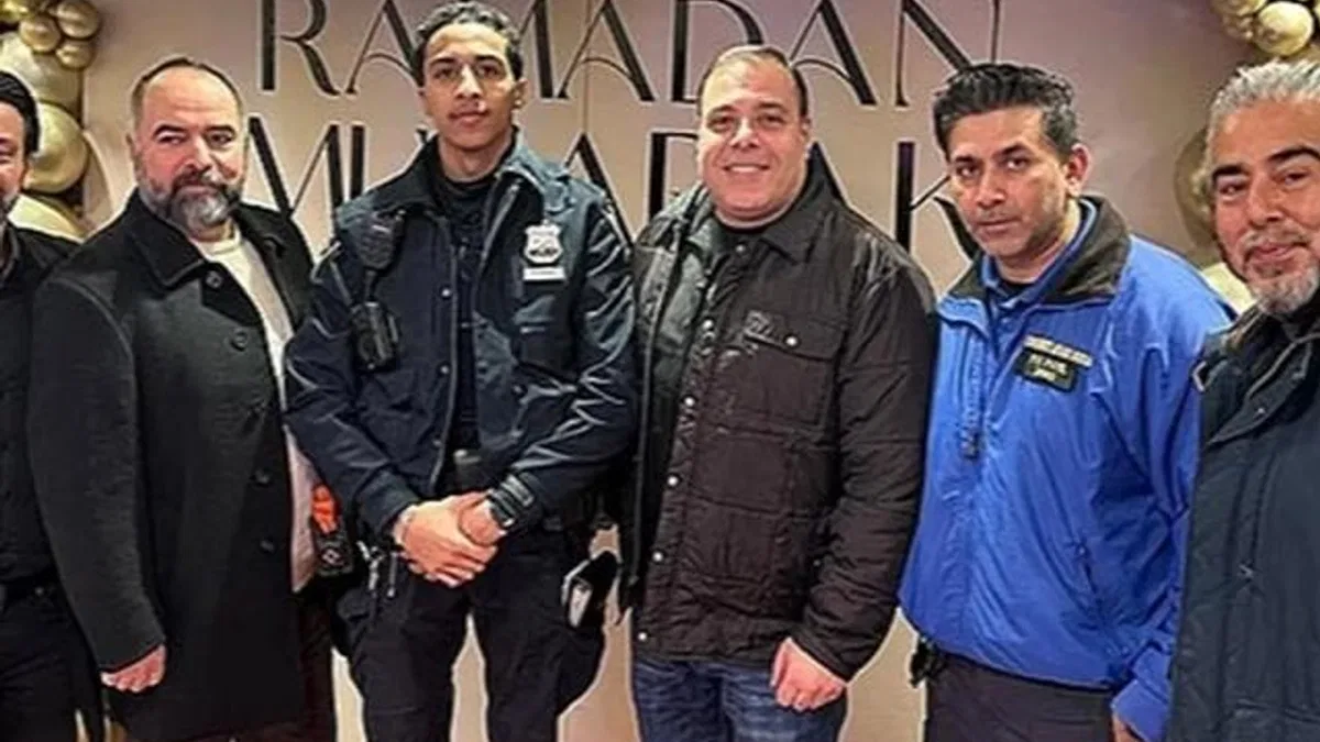 NYPD’den Brooklyn’de iftar yemeği
