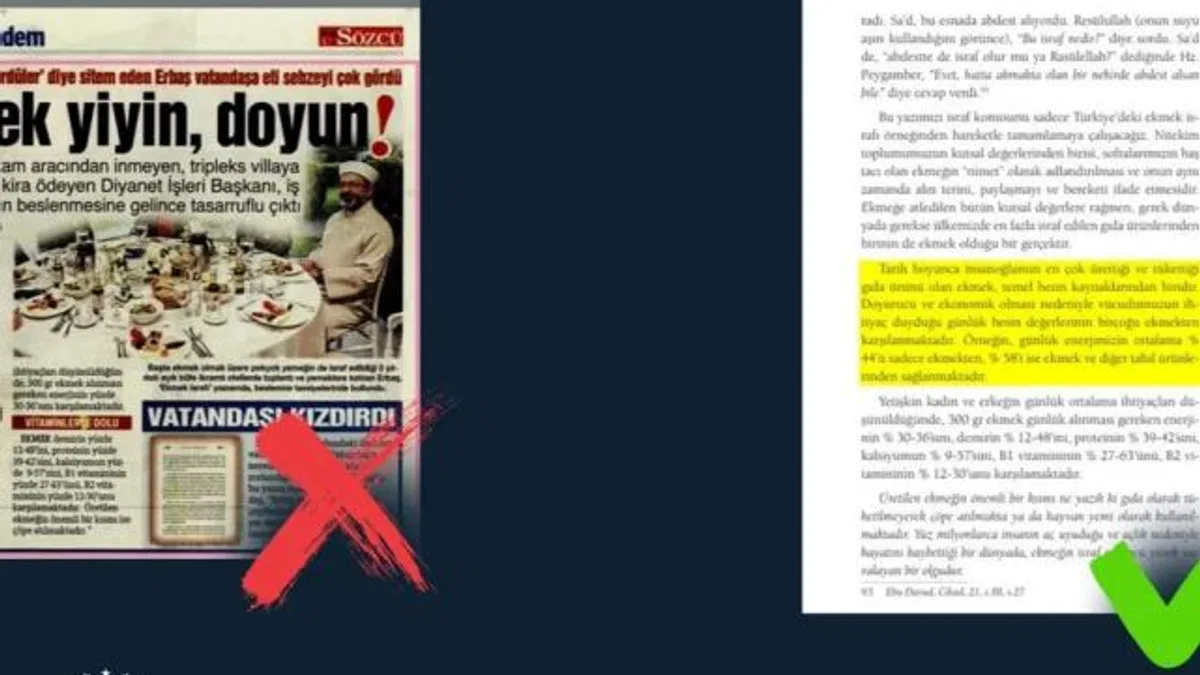 Ali Erbaş’ın sözleri çarpıtıldı… Açıklama İletişim’den geldi