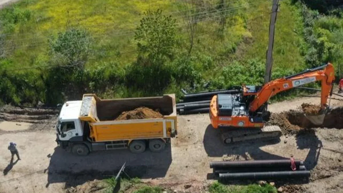 Ordu Fatsa’da altyapı yatırımları sürüyor