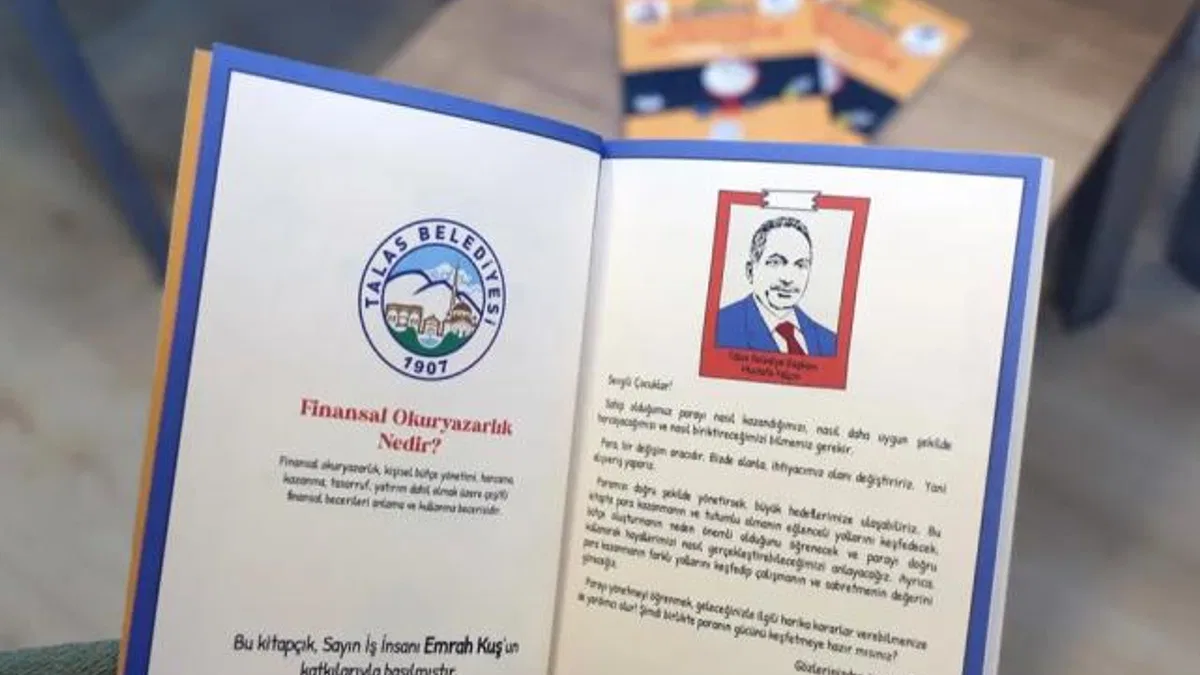 Kayseri Talas’ta çocuklara finansal okuryazarlık eğitimi