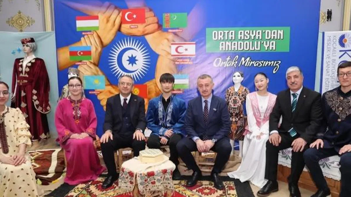 KO-MEK Dilovası sergisinde farklı kültürler buluştu
