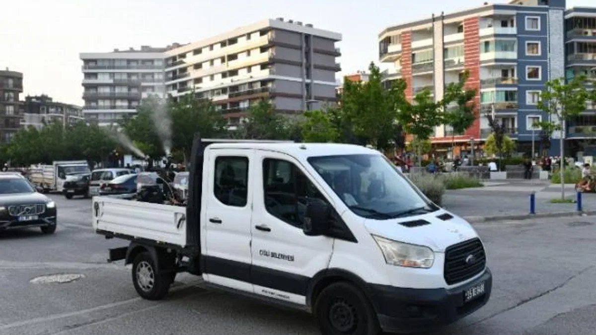 Çiğli’de ilaçlama iki katına çıkartıldı
