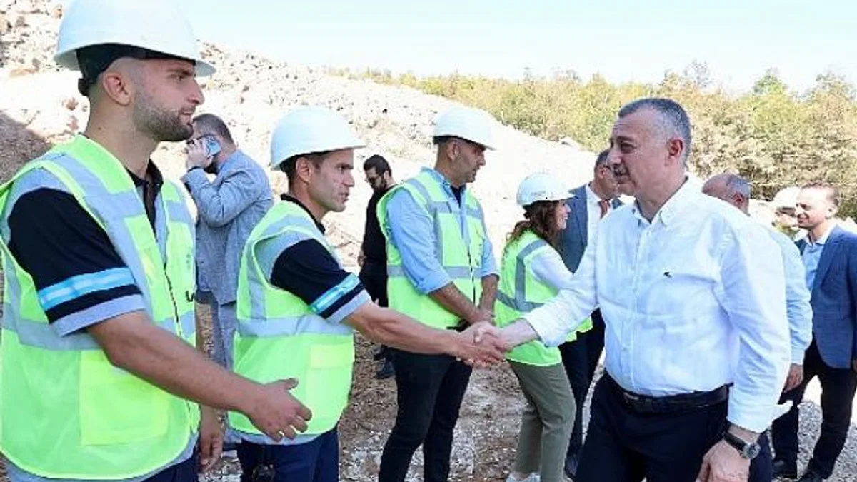 Büyükşehir bunu da yaptı: Avrupa standardında mıcır fabrikası