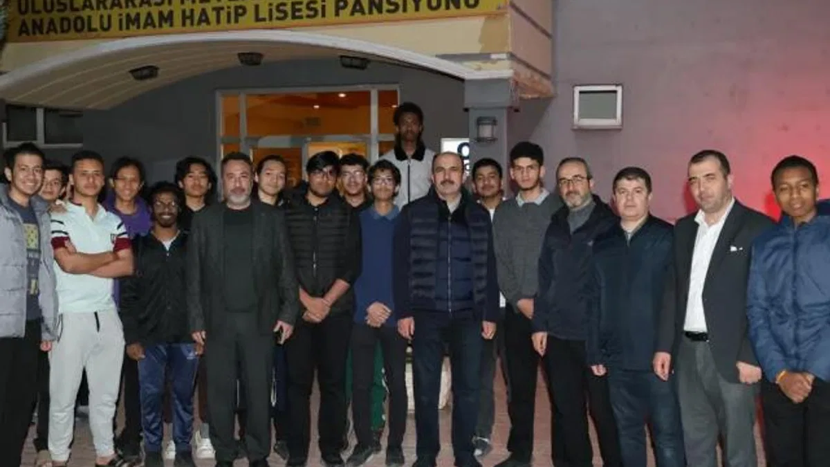 Konya’da uluslararası öğrencilerle sahur buluşması