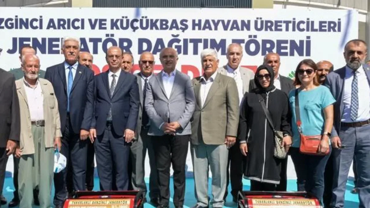 Malatya’da üreticiye güçlü destek