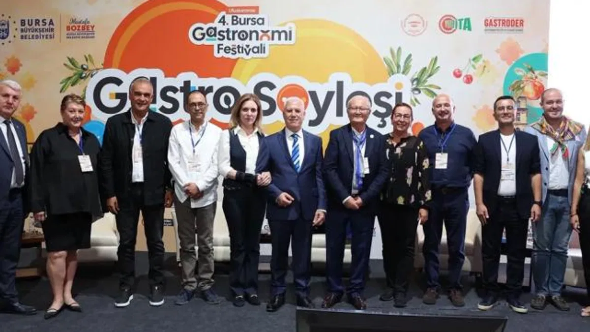 Ünlü şeflerden Bursa ürünleriyle lezzet tabağı