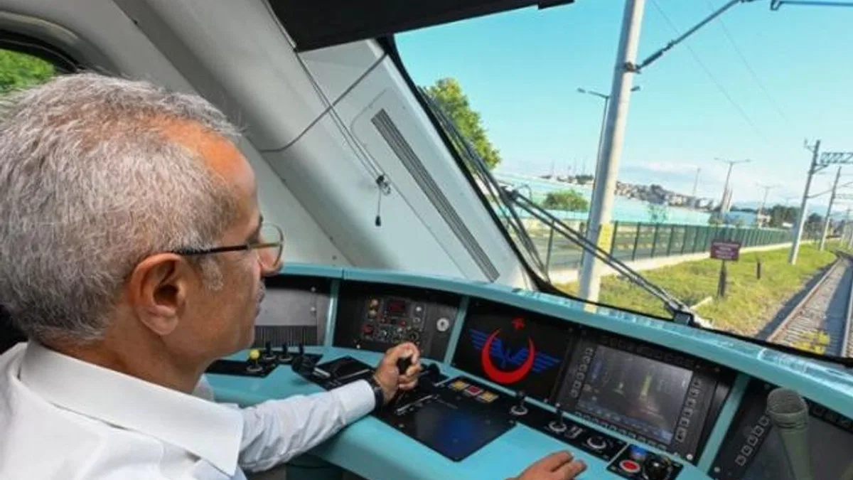 Yerli ve milli elektrikli tren seti bir yılı geride bıraktı
