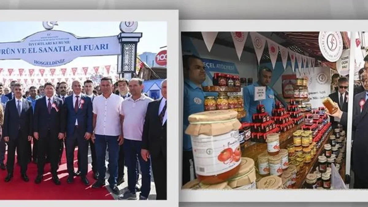 İşyurtları Ürün ve El Sanatları Fuarı’na ziyaretçi akını