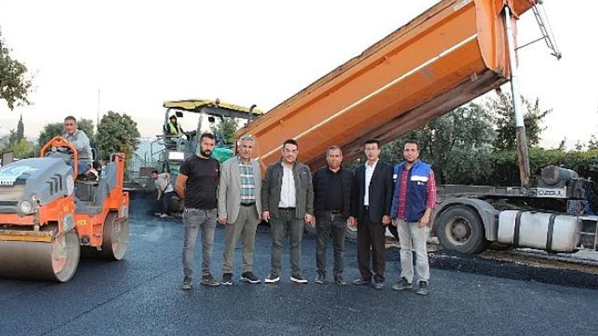 ASAT’tan Kumluca’da alt yapı sonrası asfalt çalışması