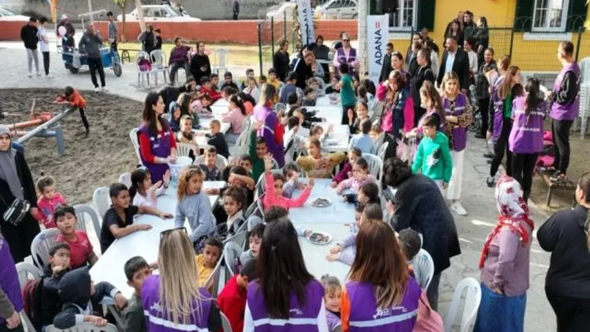 Adanalı çocuklar hem eğlendi hem öğrendi