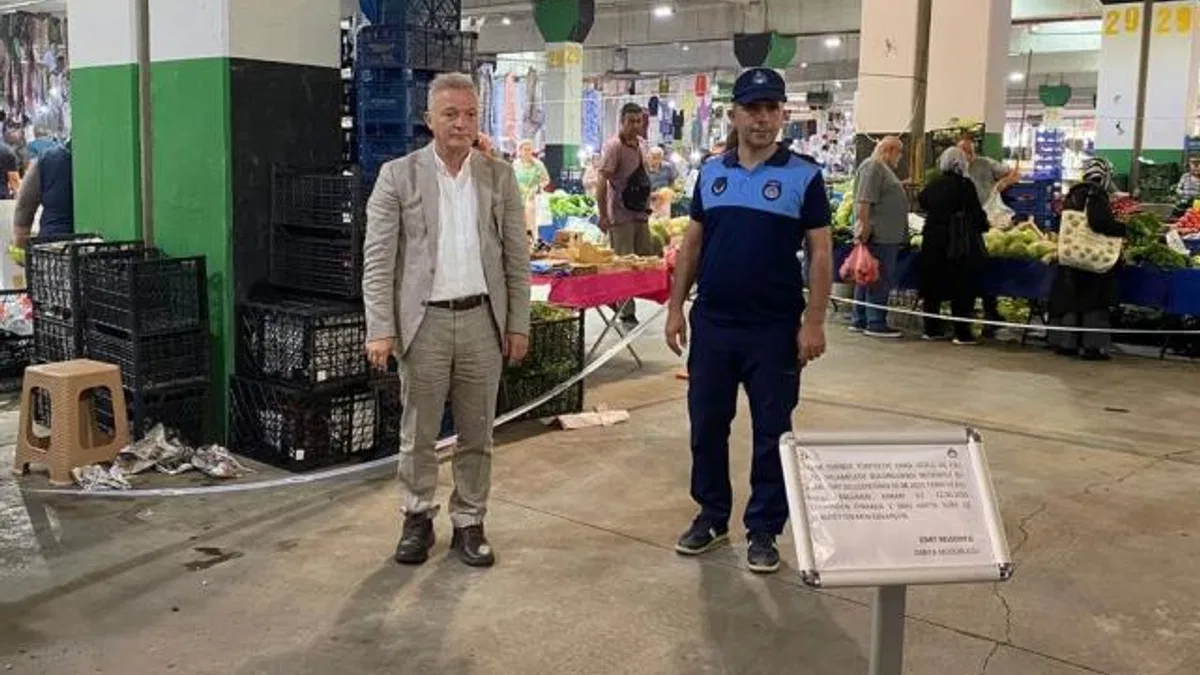 İzmit’te kötü muameleli pazarcıya ‘tezgâh men’ cezası!
