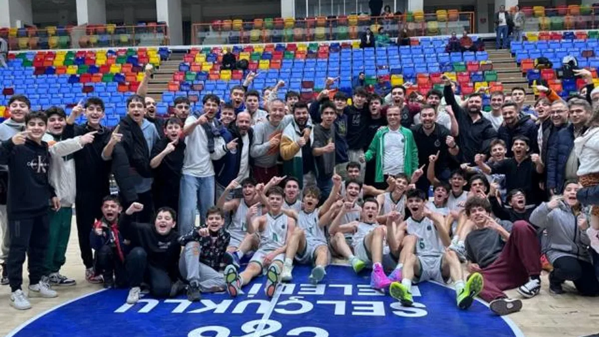 Konya Karatay U16’da potada bölge şampiyonluğuna gidiyor