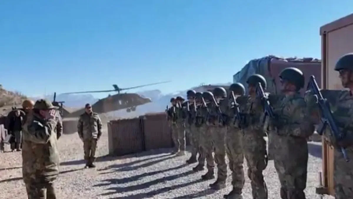 Orgeneral Bayraktaroğlu’ndan ‘Pençe Kaplan’ denetimi