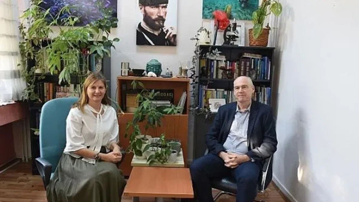 Dünyaca ünlü iklim bilimci Prof. Dr. Edouard Bard, Ege’ye konuk oldu
