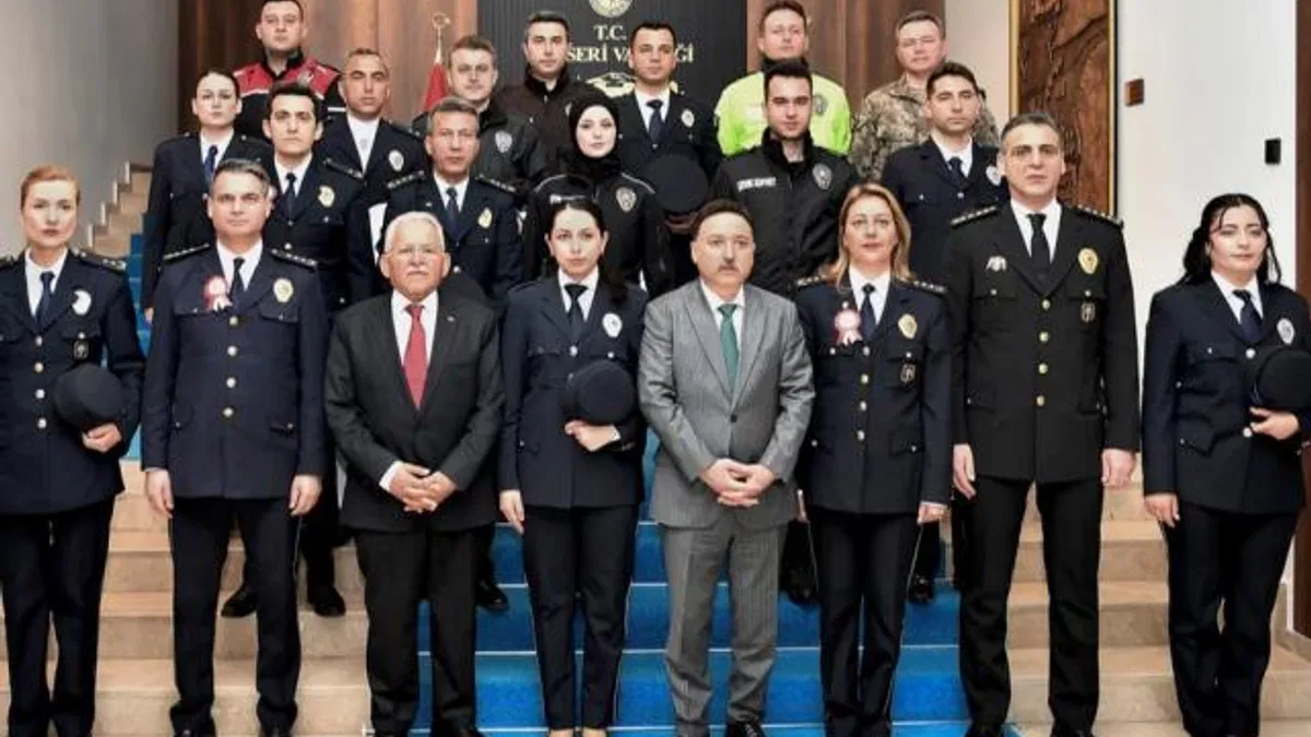 Kayseri Büyükşehir emniyet teşkilatını ağırladı