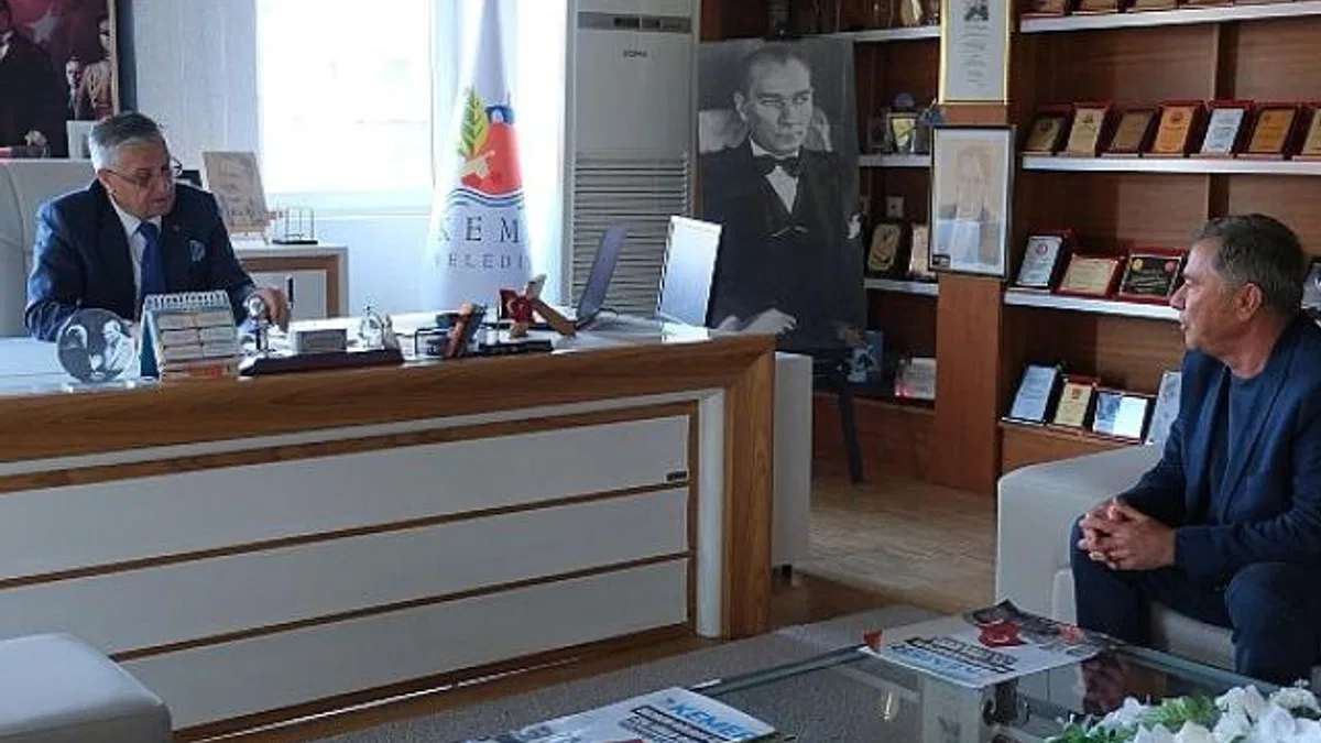 Öniz’den Başkan Topaloğlu’na ziyaret