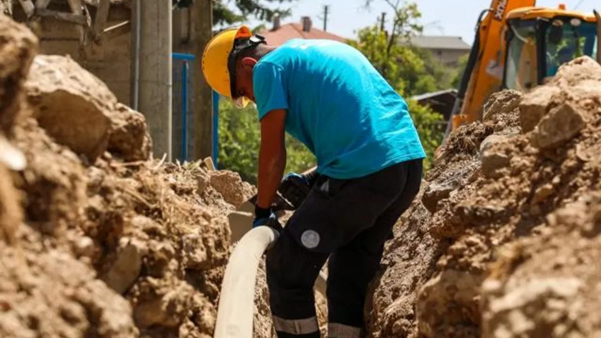 Sakarya Taraklı İçdedeler’e 2.500 metrelik altyapı güçlendirmesi