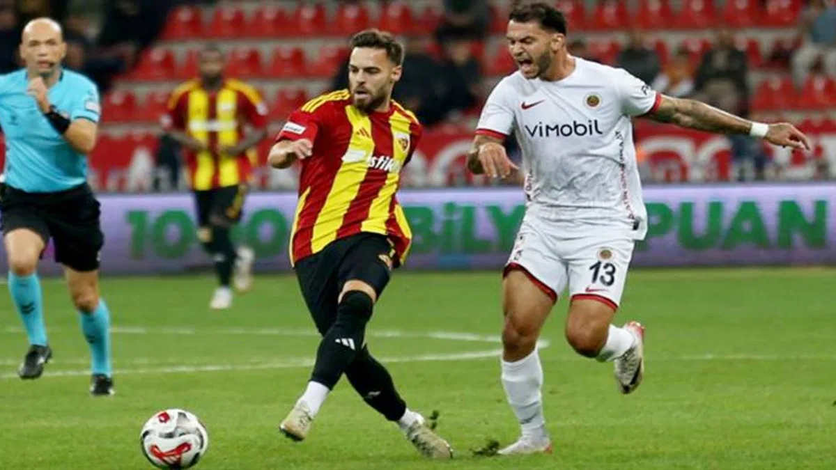 Kayserispor 1-1 Gençlerbirliği (Maç Sonucu)