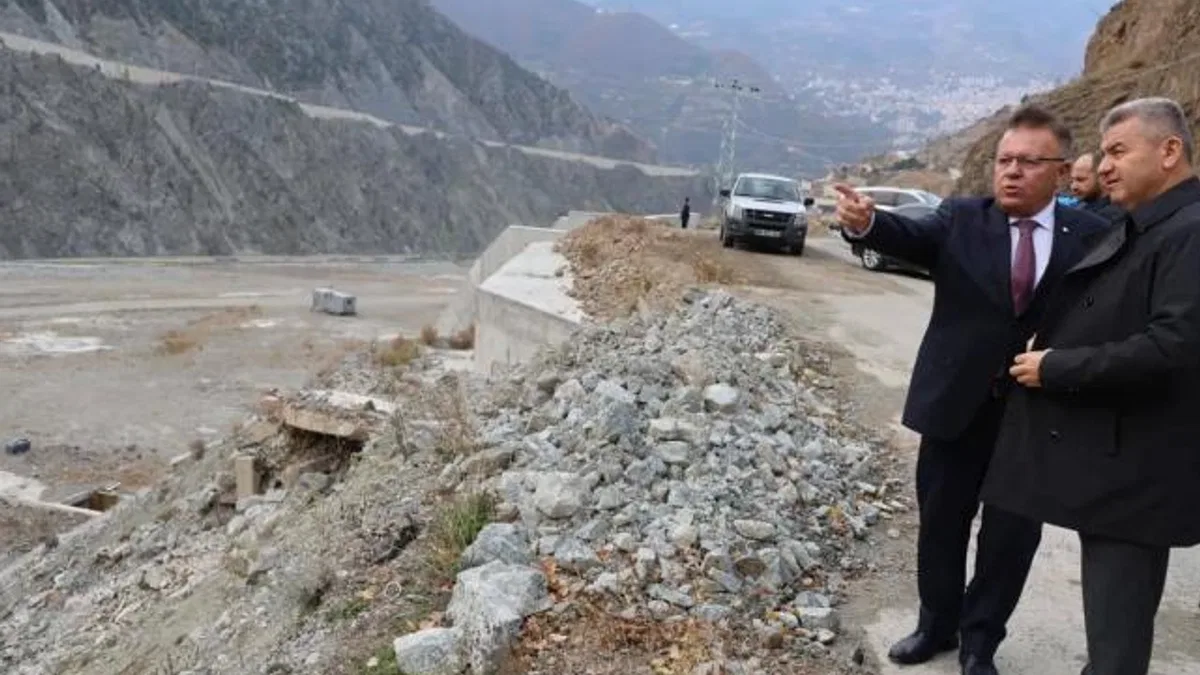 Artvin’de Livane Küçük Sanayi Sitesi’nde inceleme