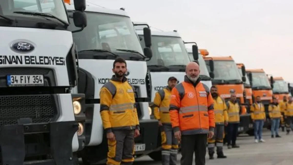 Kayseri Kocasinan’nın freze aracı doğayı koruyor
